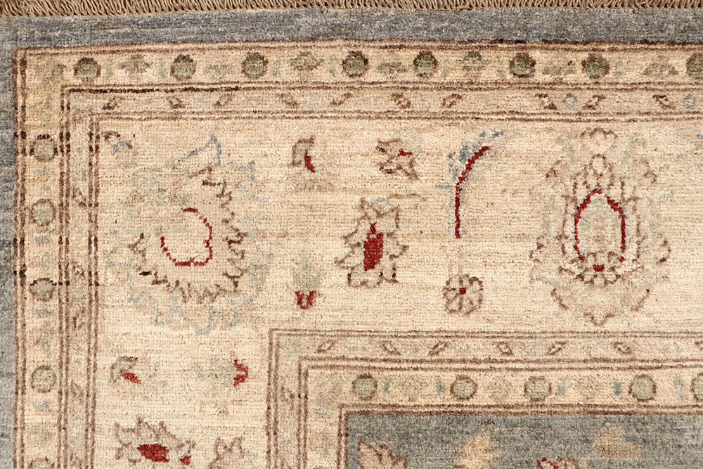 Dark Grey Oushak 6' 6 x 10' - No. 67821 - ALRUG Rug Store