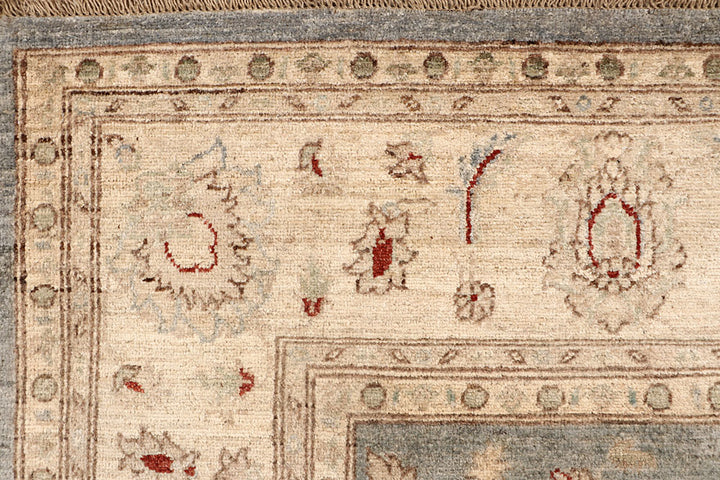 Dark Grey Oushak 6' 6 x 10' - No. 67821 - ALRUG Rug Store