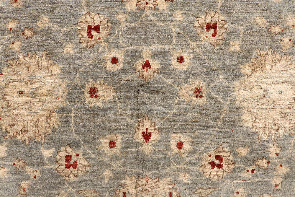 Dark Grey Oushak 6' 6 x 10' - No. 67821 - ALRUG Rug Store