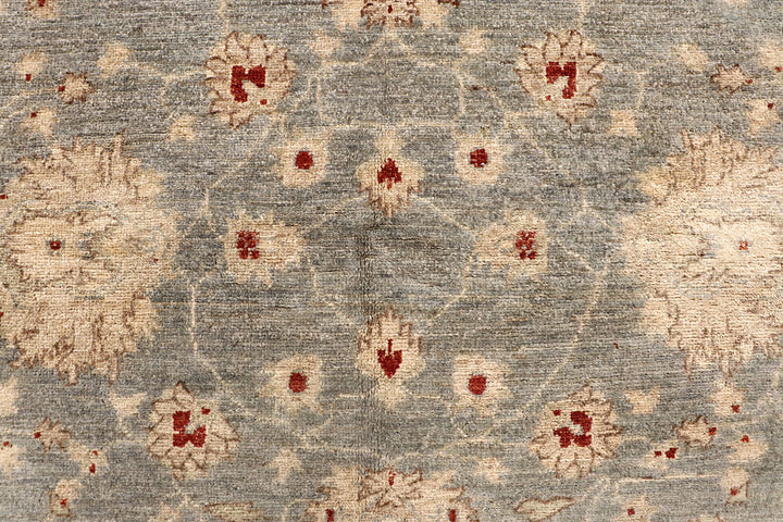 Dark Grey Oushak 6' 6 x 10' - No. 67821 - ALRUG Rug Store