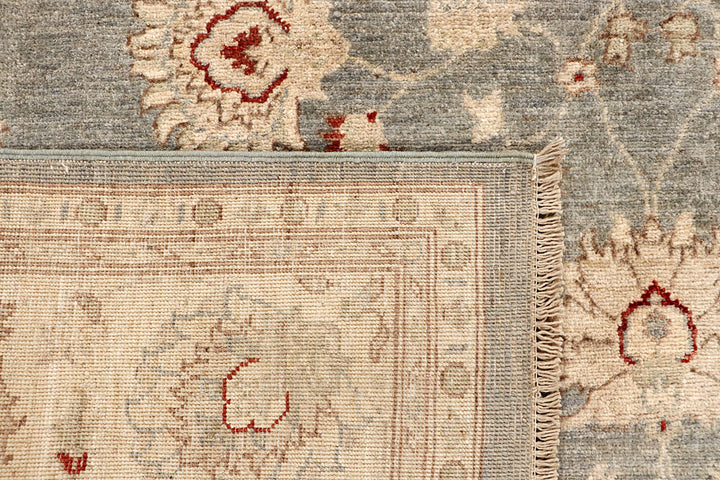 Dark Grey Oushak 6' 6 x 10' - No. 67821 - ALRUG Rug Store