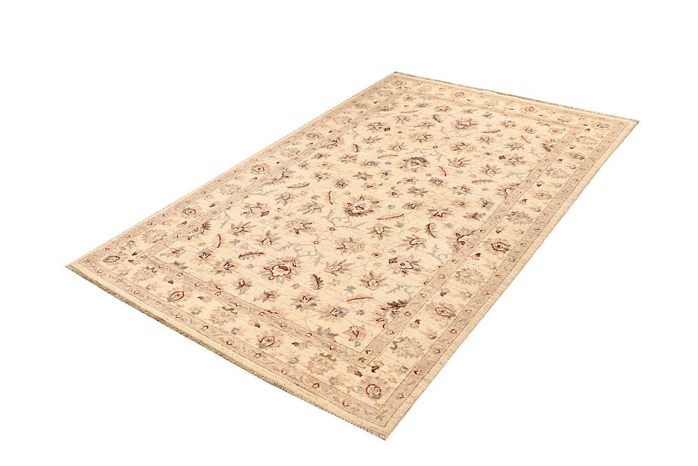 Bisque Ziegler 4' 6 x 6' 11 - No. 67824 - ALRUG Rug Store