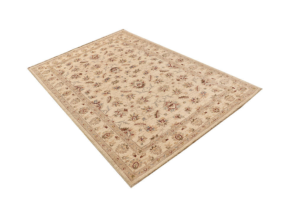 Bisque Ziegler 4' 6 x 6' 11 - No. 67824 - ALRUG Rug Store