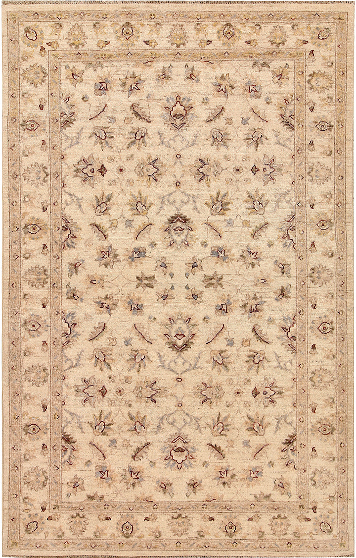 Bisque Ziegler 4' 6 x 6' 11 - No. 67824 - ALRUG Rug Store
