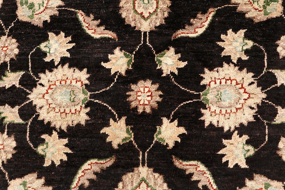 Black Ziegler 4' 3 x 19' 9 - No. 67825 - ALRUG Rug Store