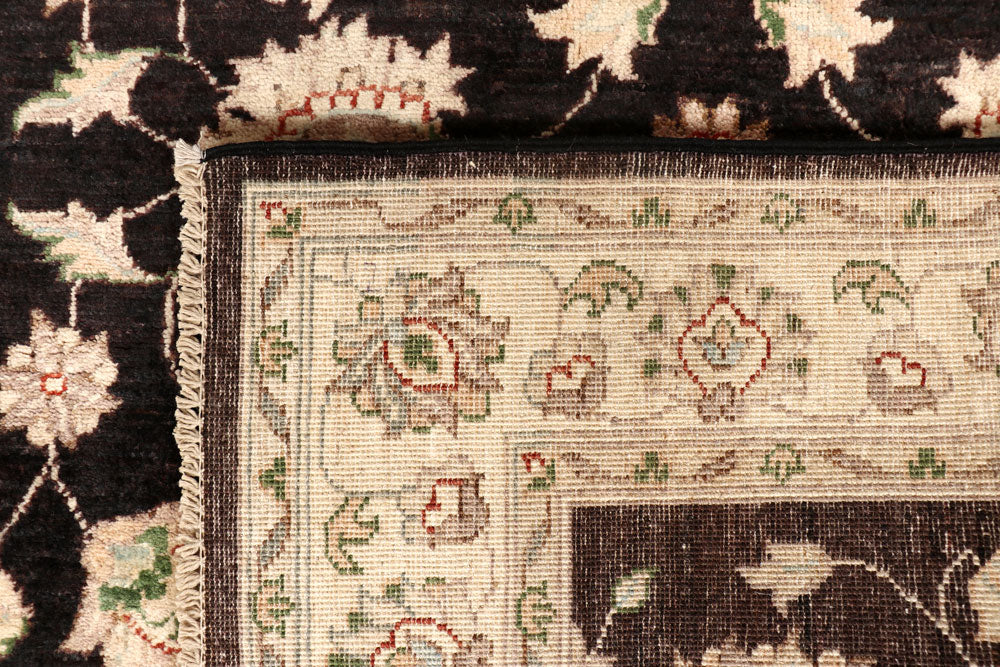 Black Ziegler 4' 3 x 19' 9 - No. 67825 - ALRUG Rug Store