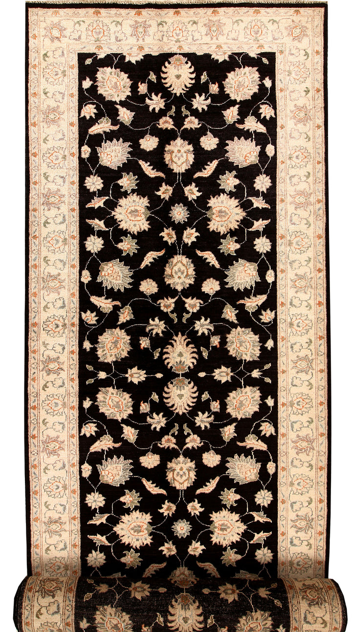 Black Ziegler 4' 4 x 20' - No. 67826 - ALRUG Rug Store