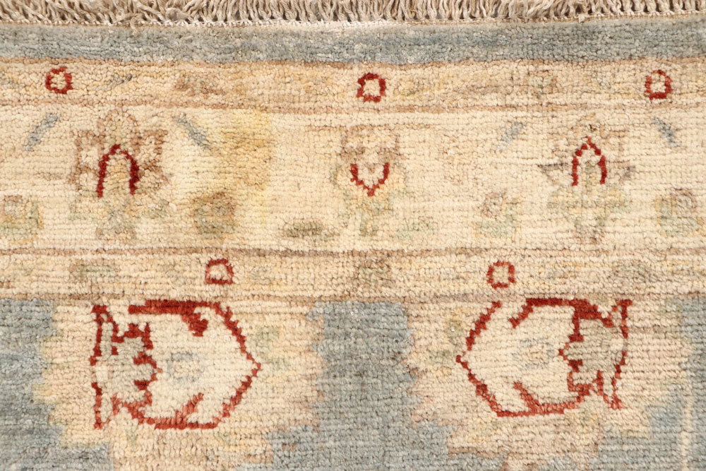 Silver Oushak 2' 7 x 9' - No. 67827 - ALRUG Rug Store