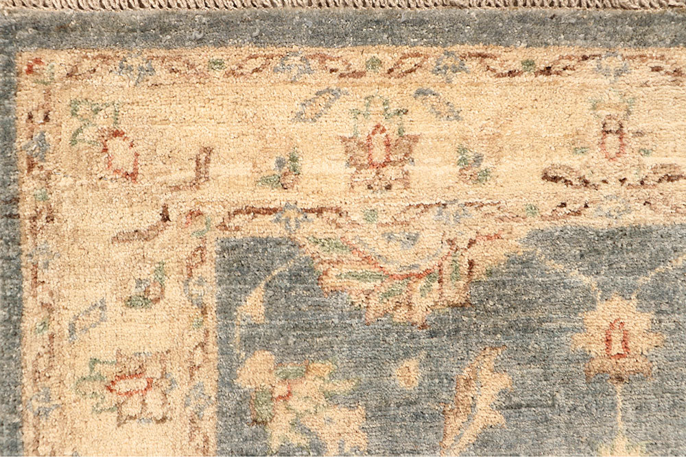 Light Slate Grey Oushak 3' 1 x 12' 10 - No. 67830 - ALRUG Rug Store