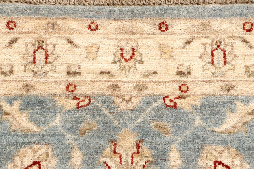 Light Slate Grey Oushak 2' 7 x 9' 9 - No. 67831 - ALRUG Rug Store