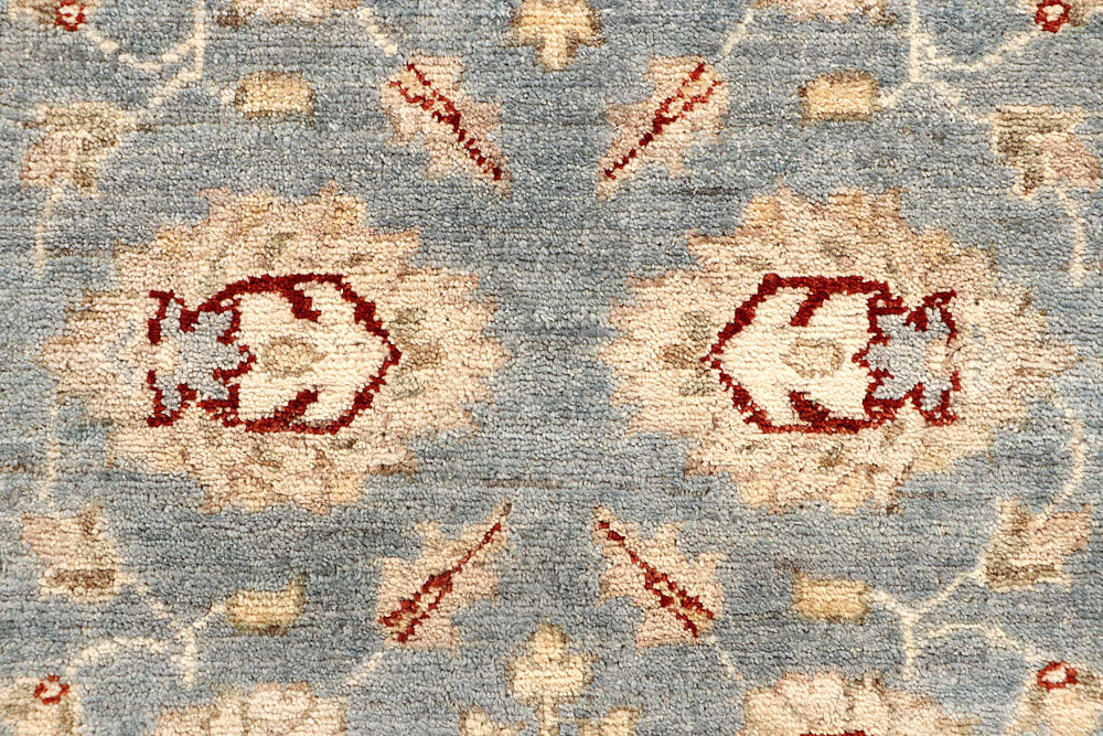 Light Slate Grey Oushak 2' 7 x 9' 9 - No. 67831 - ALRUG Rug Store