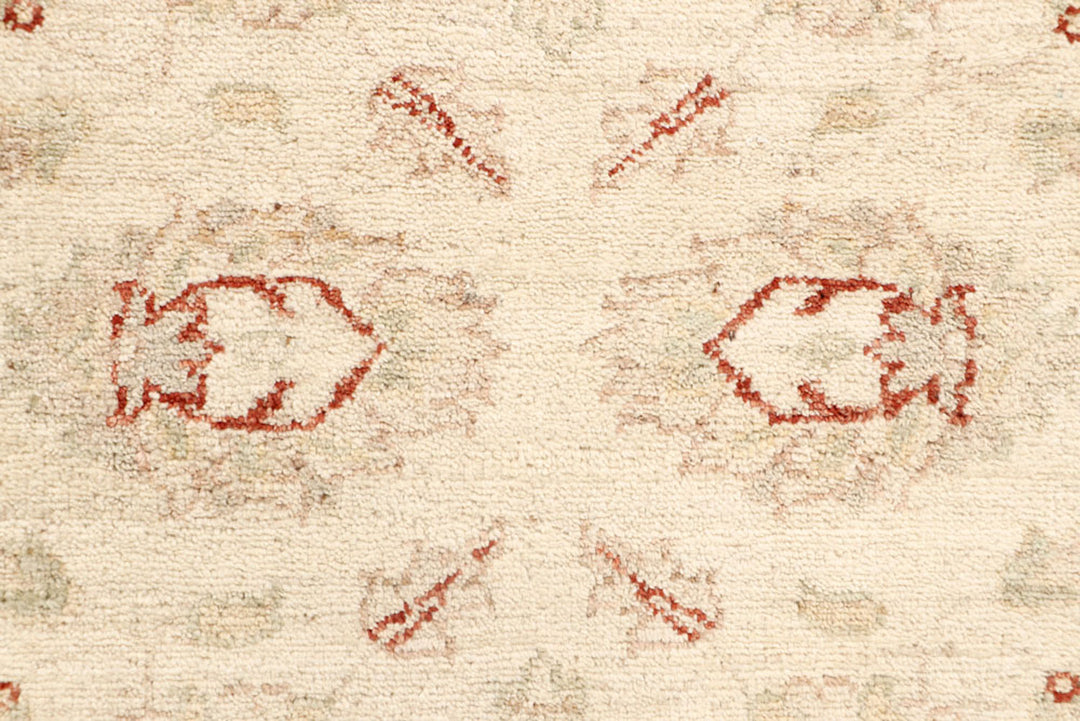 Tan Oushak 2'  9" x 9'  9" - No. QA49407