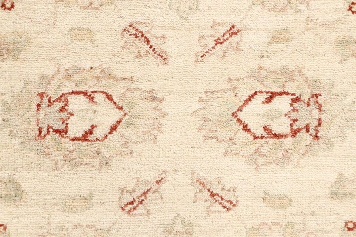 Tan Oushak 2'  9" x 9'  9" - No. QA49407