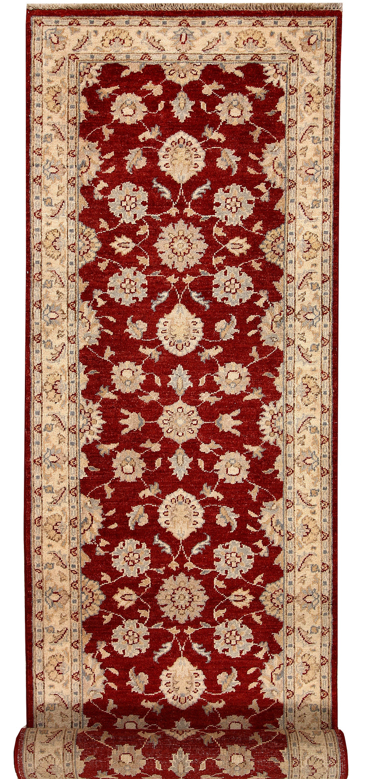 Maroon Ziegler 2' 7 x 9' 7 - No. 67834 - ALRUG Rug Store