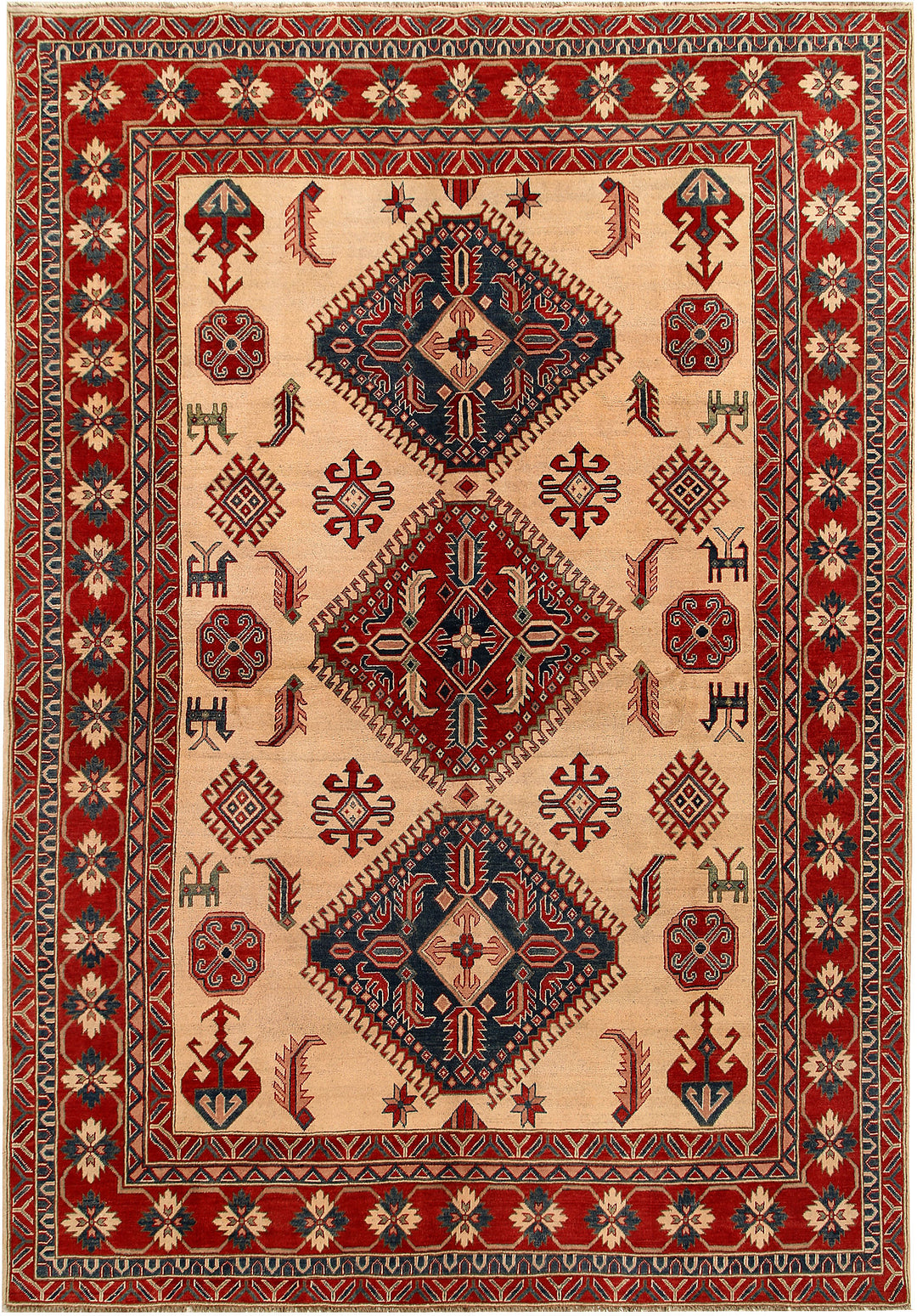 Bisque Kazak 8' 4 x 11' 11 - No. 67835 - ALRUG Rug Store