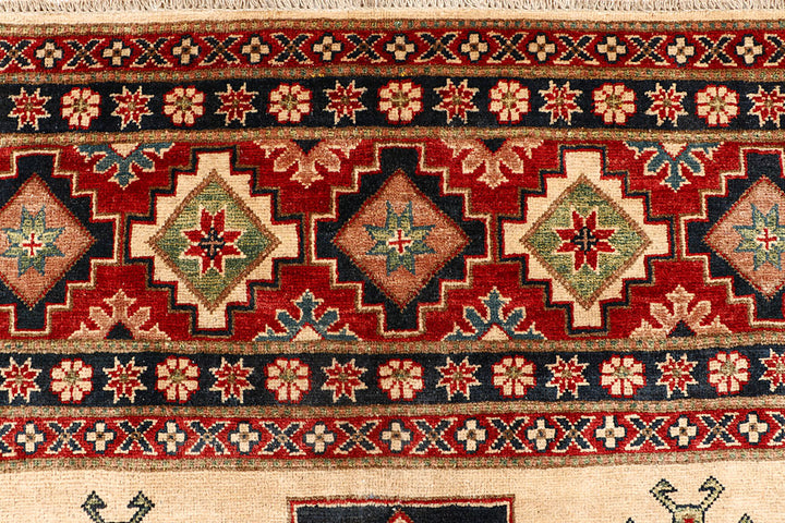 Bisque Kazak 8' 10 x 11' 8 - No. 67836 - ALRUG Rug Store