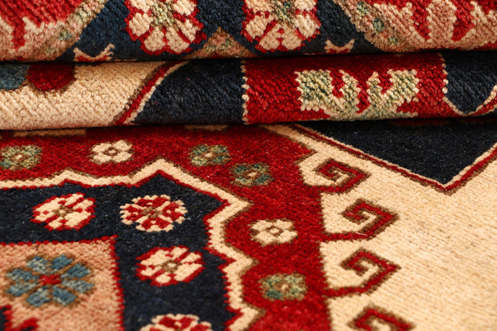 Bisque Kazak 8' 10 x 11' 8 - No. 67836 - ALRUG Rug Store
