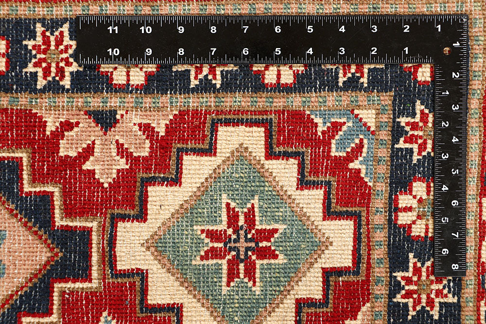 Bisque Kazak 8' 10 x 11' 8 - No. 67836 - ALRUG Rug Store