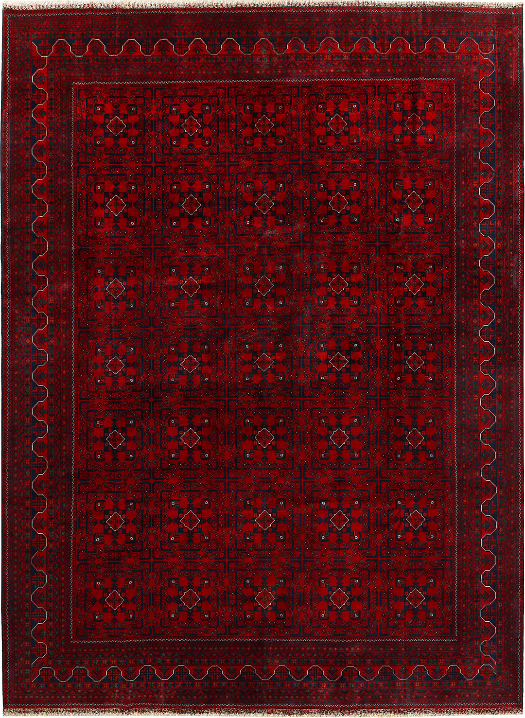 Dark Red Khal Mohammadi 9' 9 x 13' 2 - No. 67838 - ALRUG Rug Store