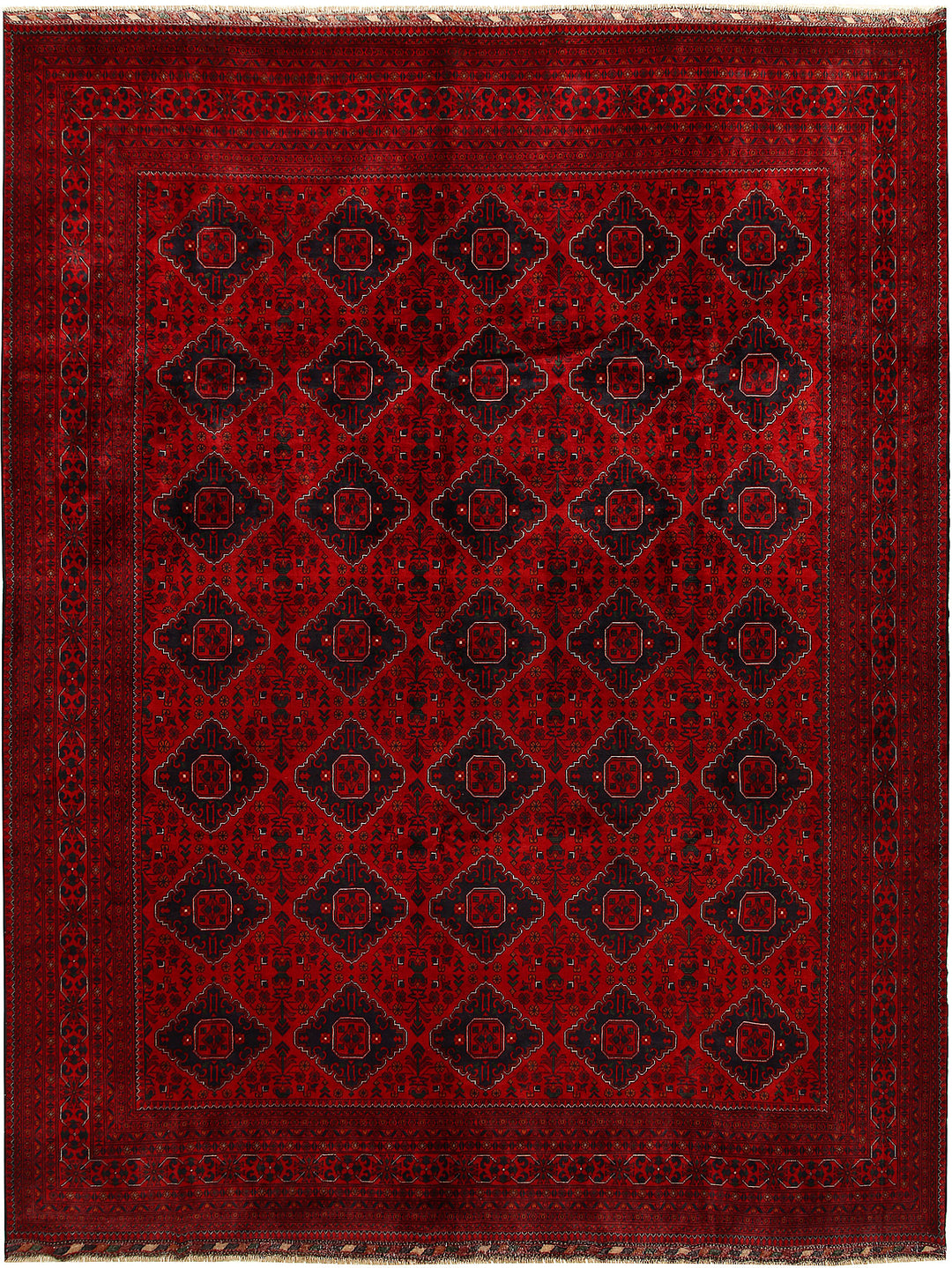 Dark Red Khal Mohammadi 9' 9 x 12' 8 - No. 67840 - ALRUG Rug Store