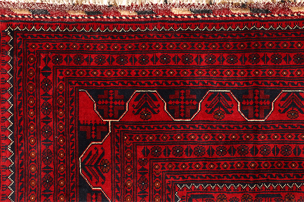 Dark Red Khal Mohammadi 8' 2 x 11' 1 - No. 67841 - ALRUG Rug Store