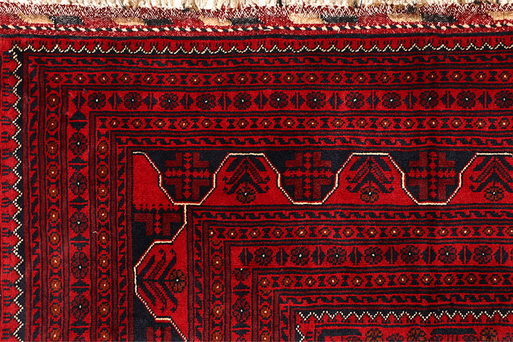 Dark Red Khal Mohammadi 8' 2 x 11' 1 - No. 67841 - ALRUG Rug Store