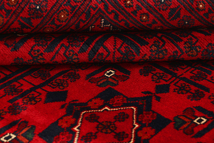 Dark Red Khal Mohammadi 8' 2 x 11' 1 - No. 67841 - ALRUG Rug Store