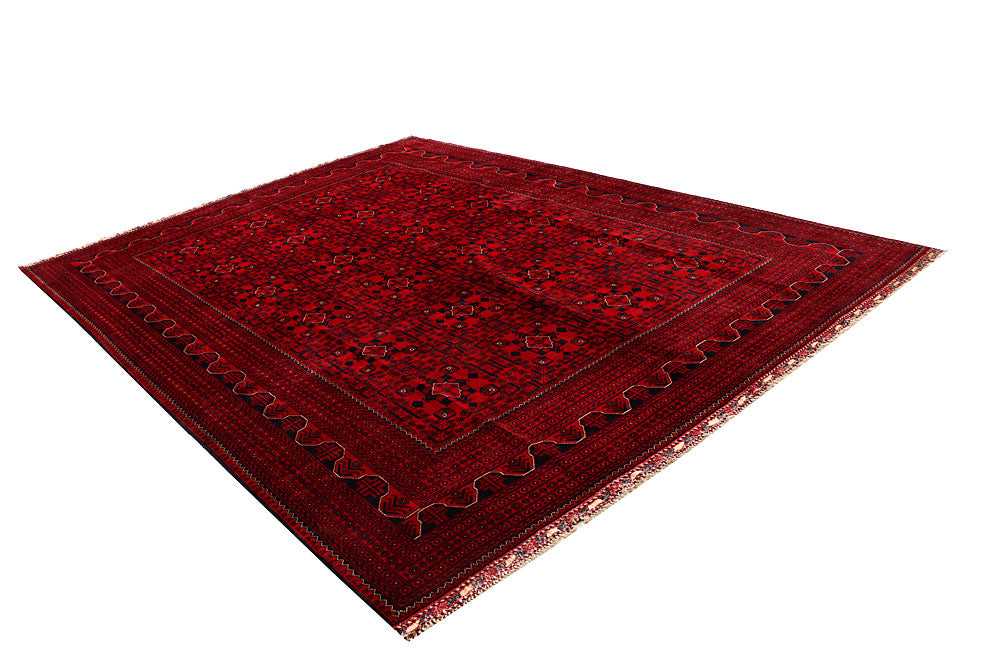 Dark Red Khal Mohammadi 8' 2 x 11' 1 - No. 67841 - ALRUG Rug Store