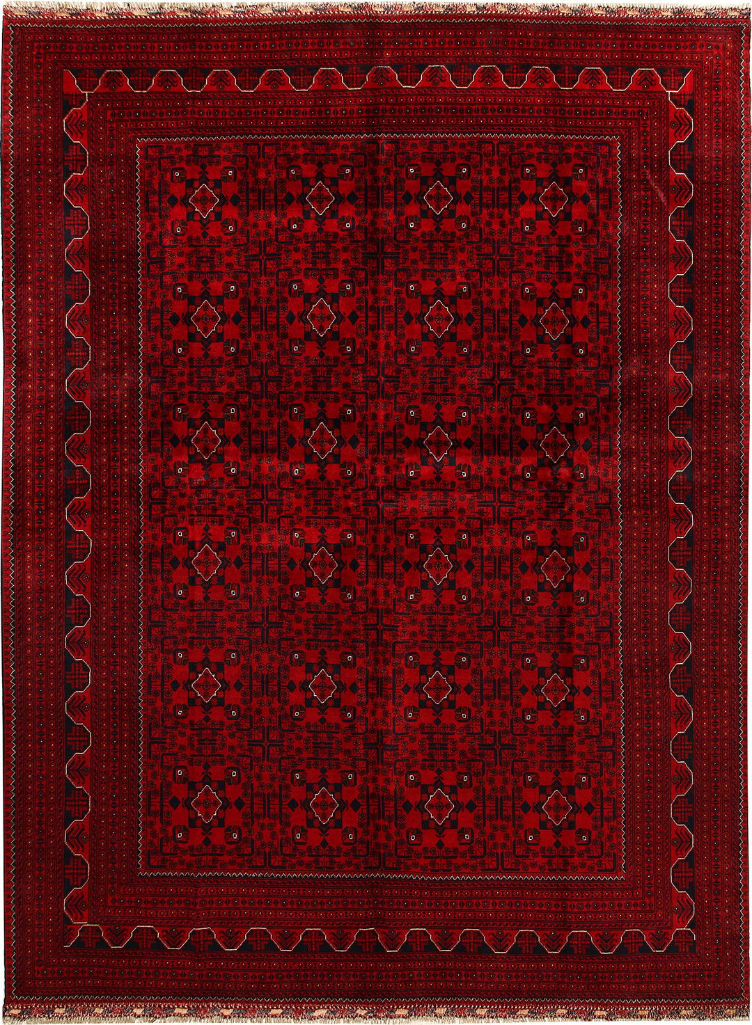 Dark Red Khal Mohammadi 8' 2 x 11' 1 - No. 67841 - ALRUG Rug Store