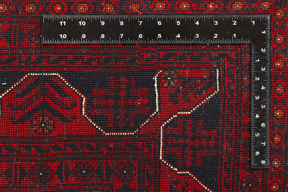 Dark Red Khal Mohammadi 8' 1 x 11' 3 - No. 67842 - ALRUG Rug Store