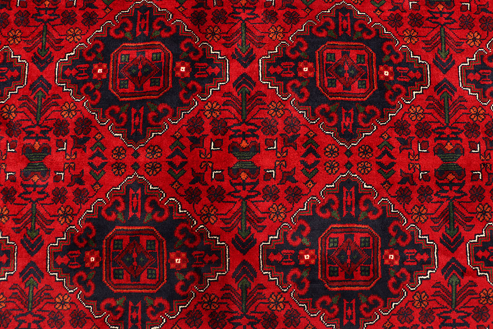 Dark Red Khal Mohammadi 8' 2 x 11' - No. 67844 - ALRUG Rug Store