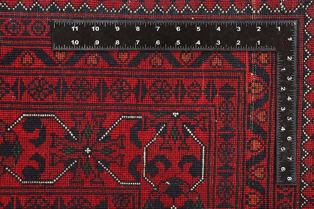 Dark Red Khal Mohammadi 8' 2 x 11' - No. 67844 - ALRUG Rug Store