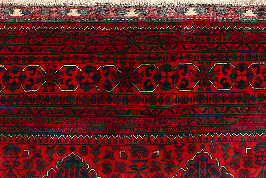 Dark Red Khal Mohammadi 8'  x" 11'  4" - No. QA80695