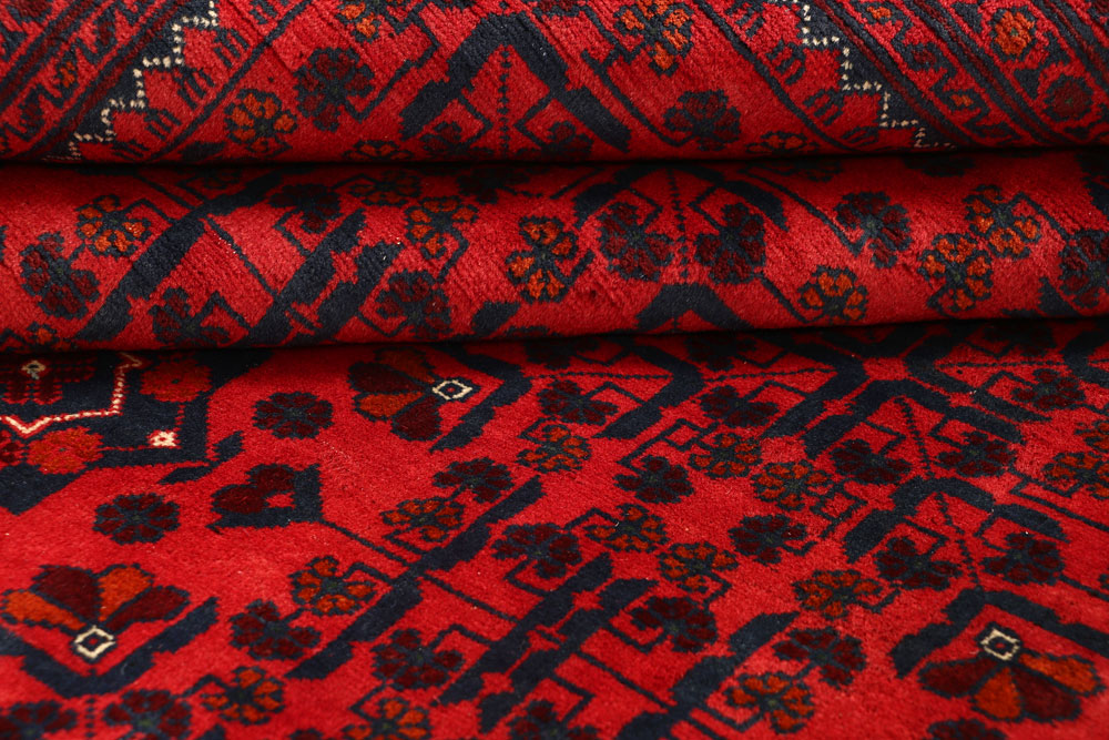 Dark Red Khal Mohammadi 6' 10 x 9' 10 - No. 67847 - ALRUG Rug Store