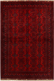 Dark Red Khal Mohammadi 6' 10 x 9' 10 - No. 67847 - ALRUG Rug Store
