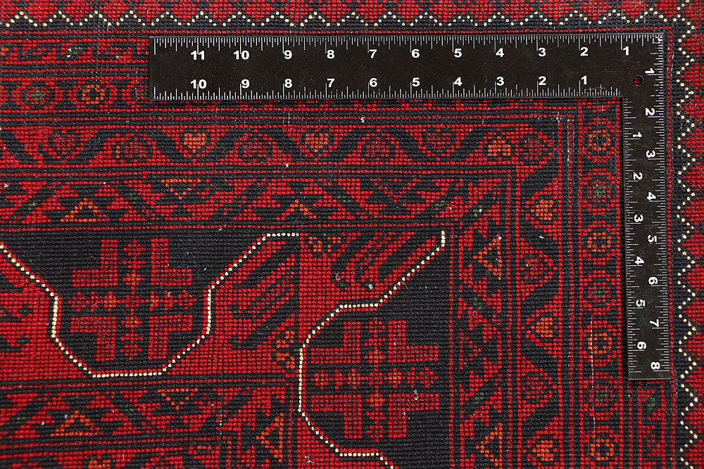 Dark Red Khal Mohammadi 6' 6 x 9' 9 - No. 67849 - ALRUG Rug Store