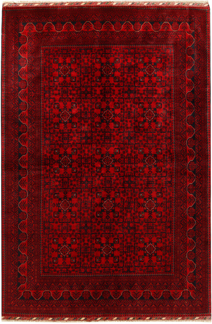Dark Red Khal Mohammadi 6' 6 x 9' 9 - No. 67849 - ALRUG Rug Store