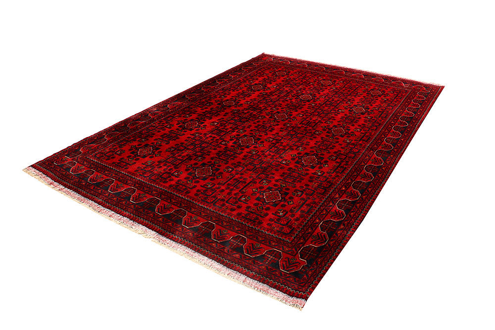 Dark Red Khal Mohammadi 6' 6 x 9' 5 - No. 67850 - ALRUG Rug Store