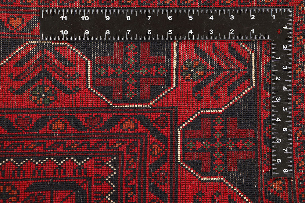 Dark Red Khal Mohammadi 6' 6 x 9' 5 - No. 67850 - ALRUG Rug Store