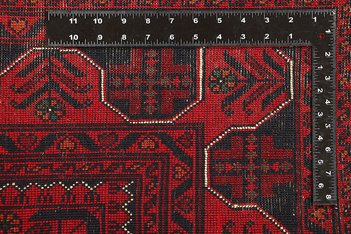 Dark Red Khal Mohammadi 6' 6 x 9' 5 - No. 67850 - ALRUG Rug Store