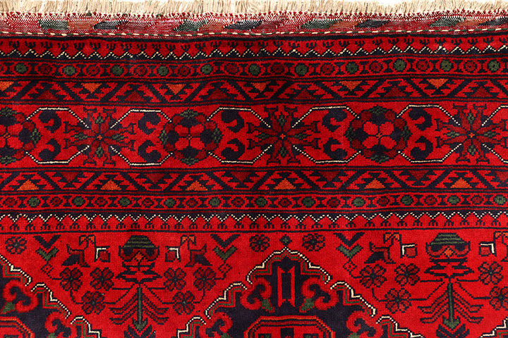 Dark Red Khal Mohammadi 6' 7 x 9' 6 - No. 67851 - ALRUG Rug Store