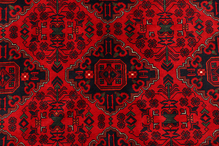 Dark Red Khal Mohammadi 6' 7 x 9' 6 - No. 67851 - ALRUG Rug Store