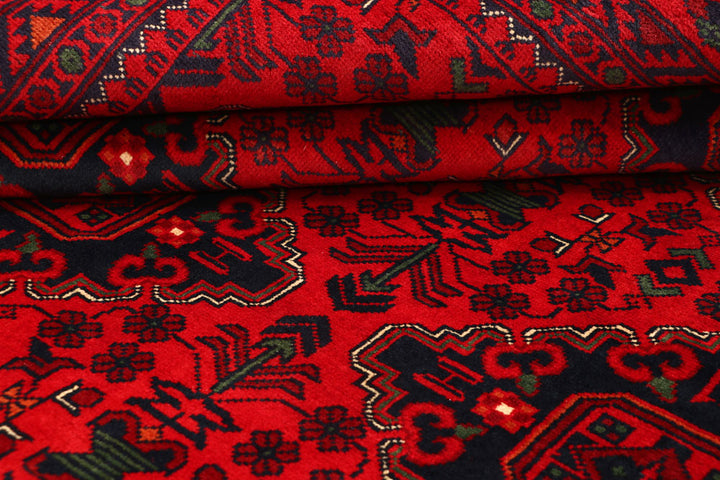 Dark Red Khal Mohammadi 6' 7 x 9' 6 - No. 67851 - ALRUG Rug Store