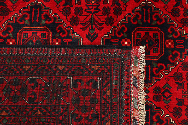 Dark Red Khal Mohammadi 6' 7 x 9' 6 - No. 67851 - ALRUG Rug Store