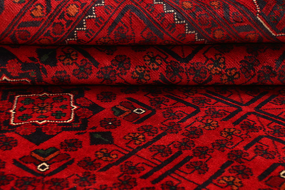 Dark Red Khal Mohammadi 6' 8 x 9' 9 - No. 67852 - ALRUG Rug Store