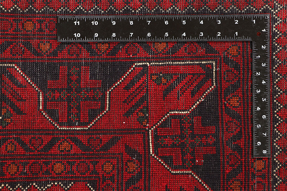 Dark Red Khal Mohammadi 6' 8 x 9' 9 - No. 67852 - ALRUG Rug Store