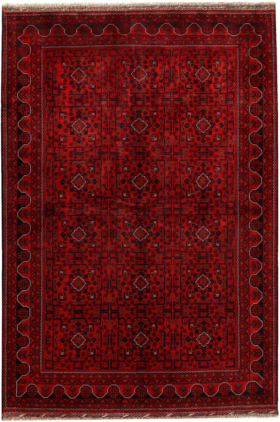 Dark Red Khal Mohammadi 6' 8 x 9' 9 - No. 67852 - ALRUG Rug Store