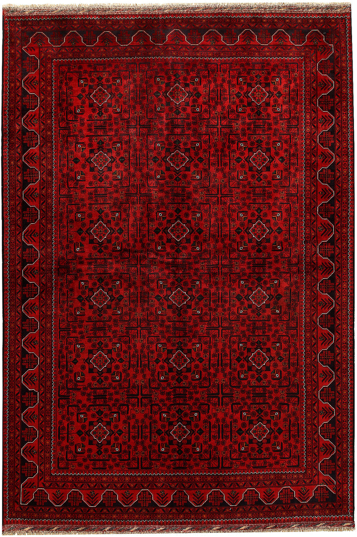 Dark Red Khal Mohammadi 6' 8 x 9' 9 - No. 67852 - ALRUG Rug Store