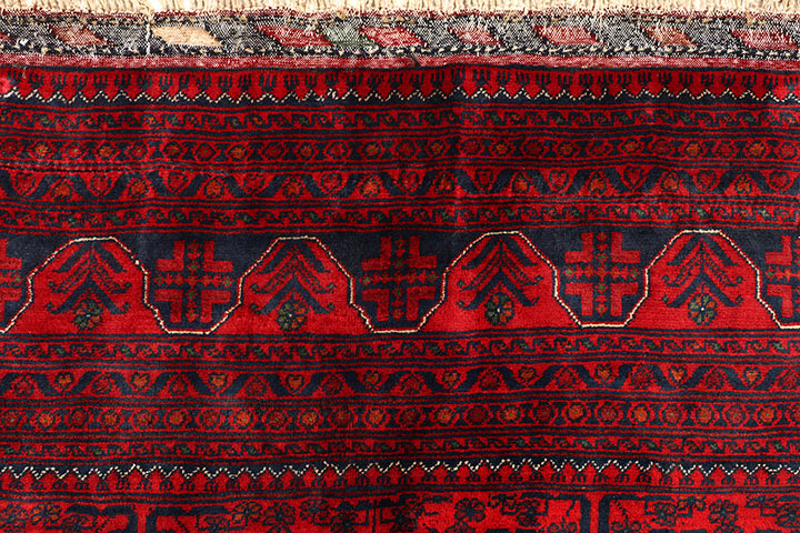 Dark Red Khal Mohammadi 6' 6 x 9' - No. 67853 - ALRUG Rug Store
