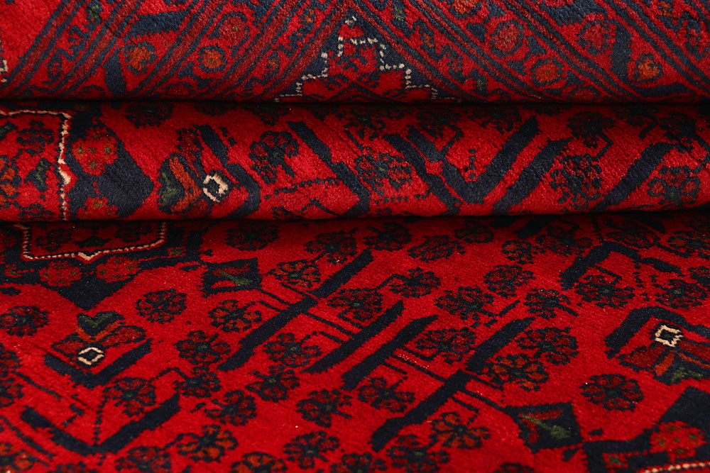 Dark Red Khal Mohammadi 6' 6 x 9' - No. 67853 - ALRUG Rug Store